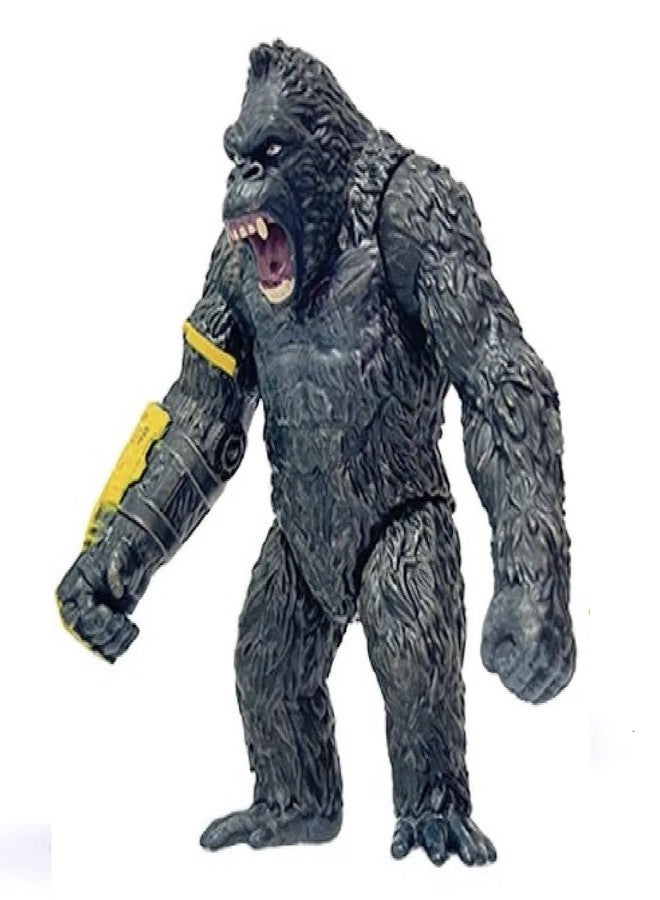 De-Lite G x K The New Empire King of Monsters Hollow Earth World Premium Action Figures Soft Touch Vinyl Plastic PVC Collectible Movie Model Toys (Big-Godzilla vs Kong, 2 Pcs Set, 15cm Size) - Image 5